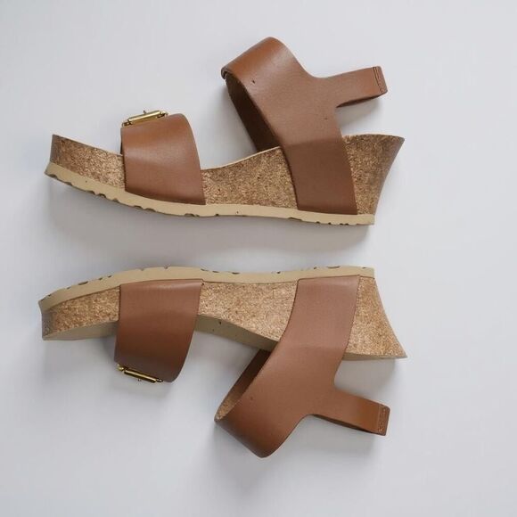 Mephisto Lissandra NEW Supportive  Wedge Sandal Women’s Size 38 EU SOFT‑AIR Cork - Picture 9 of 13